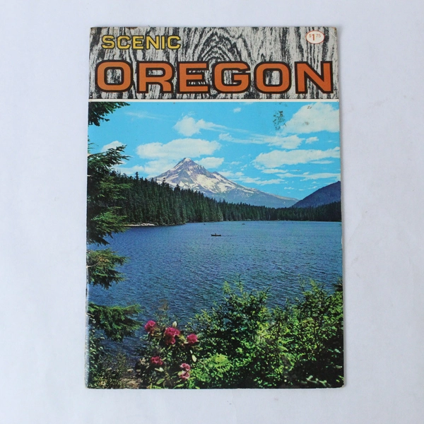 Scenic Oregon Travel Pamphlet by Smith-Western Inc - Good Condition