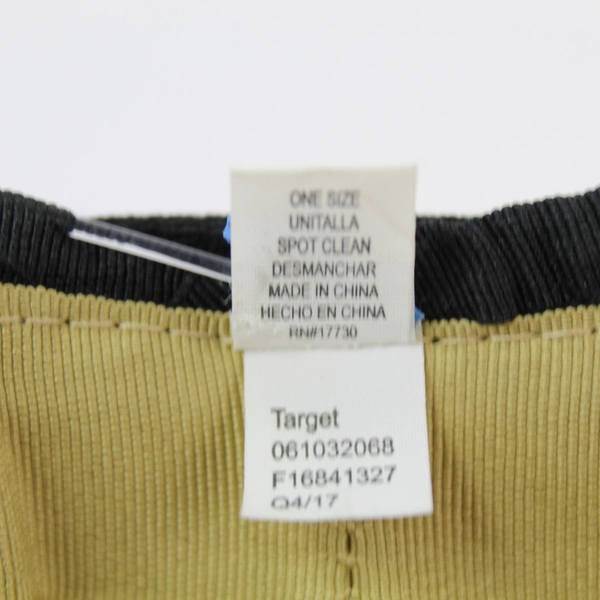 Target Women's Sun Hat One Size Paper Blend Black Ribbon Summer Beige 