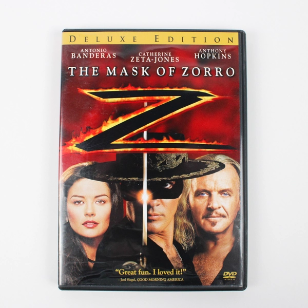The Mask Of Zorro DVD 1998 Deluxe Edition Directed By Martin Campbell