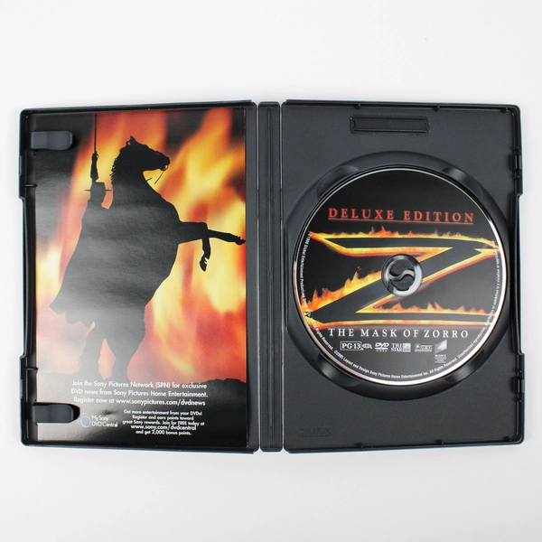 The Mask Of Zorro DVD 1998 Deluxe Edition Directed By Martin Campbell