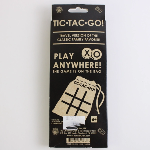 Channel Craft Tic-Tac-Go Travel Edition Board Game Complete