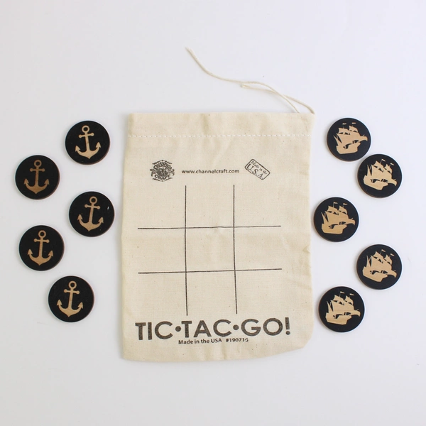 Channel Craft Tic-Tac-Go Travel Edition Board Game Complete