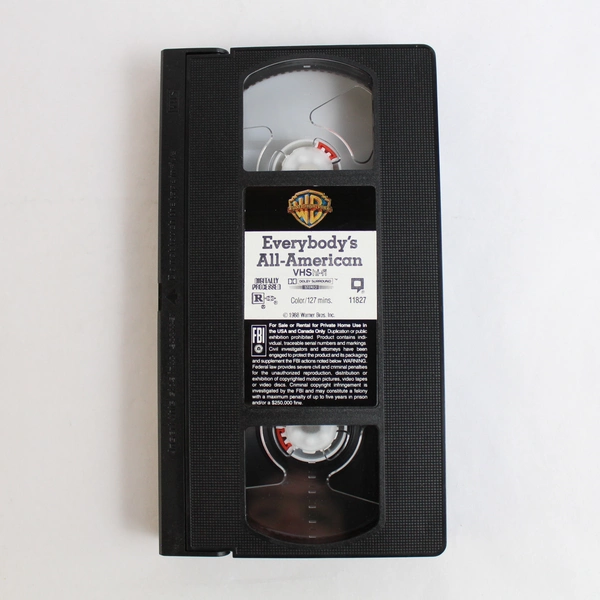 Everybody's All-American VHS Film by Warner Bros 1989