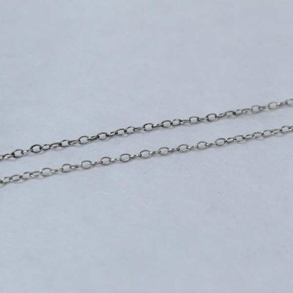 Sterling Silver Cross Necklace Pendant 16" Elegant Charm - Pre-Owned