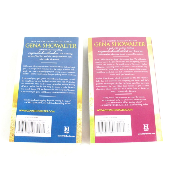 Lot Of 2 Original Heartbreakers PB Showalter Harder You Fall Hotter You Burn HQN