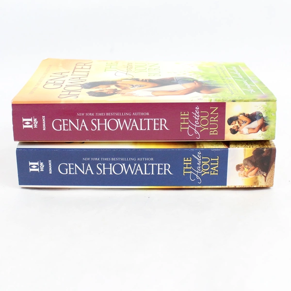 Lot Of 2 Original Heartbreakers PB Showalter Harder You Fall Hotter You Burn HQN