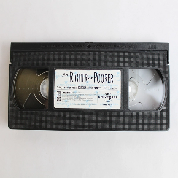 For Richer or Poorer Comedy VHS by Universal Studios 1998