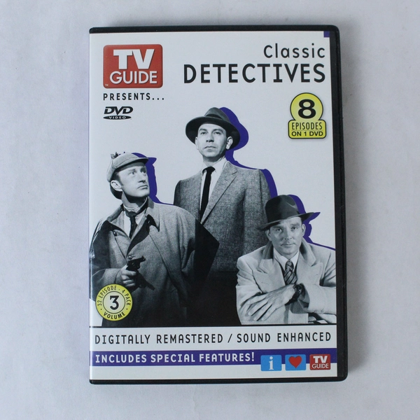 TV Guide Classic Detectives DVD 8 Episodes Remastered Sherlock 2004