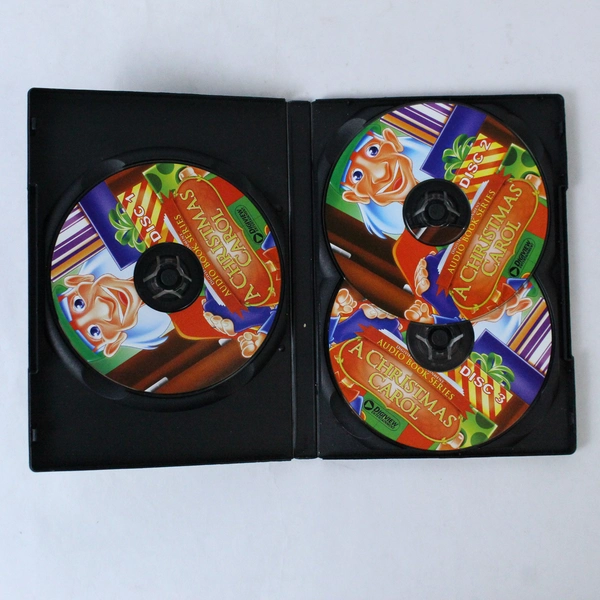 A Christmas Carol Audiobook DVD 3 Disc Set 2006 Charles Dickens Pre-Owned