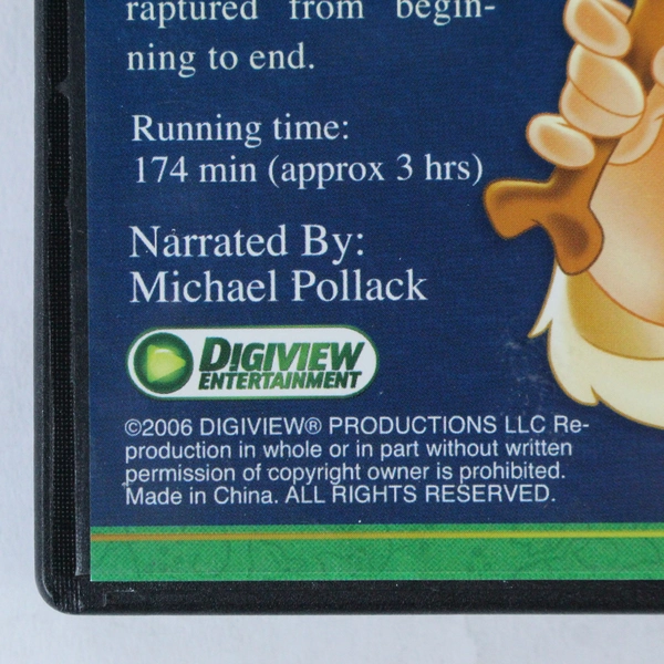 A Christmas Carol Audiobook DVD 3 Disc Set 2006 Charles Dickens Pre-Owned