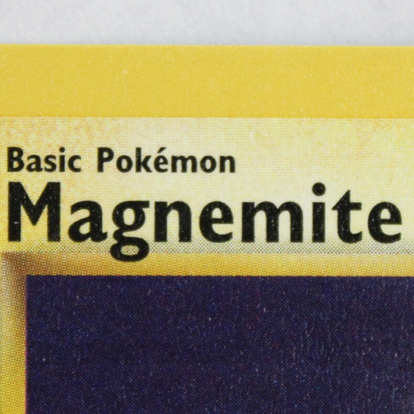 Magnemite 60/82 First Edition Non-Halo Pokemon Card
