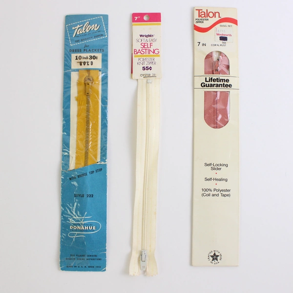 Lot of 13 Zippers for Sewing and Fabric Crafts