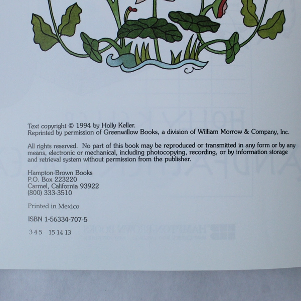 Lot of 5 Grandfather's Dream Books by Holly Keller, 1994, Vintage, Good Cond.