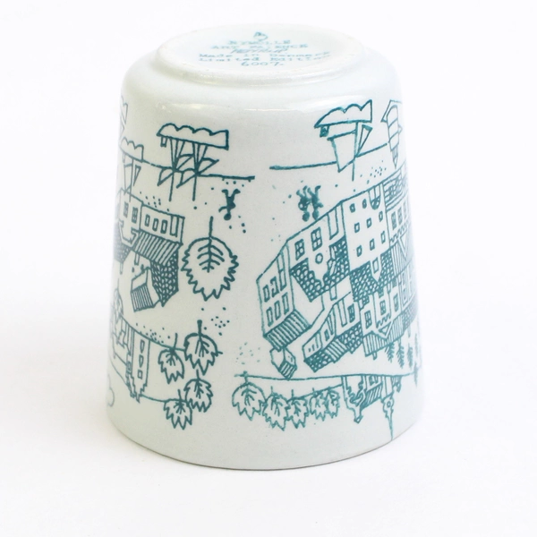 Limited Edition Nymolle Hoyrup Porcelain Demitasse Cup Collectible Discontinued