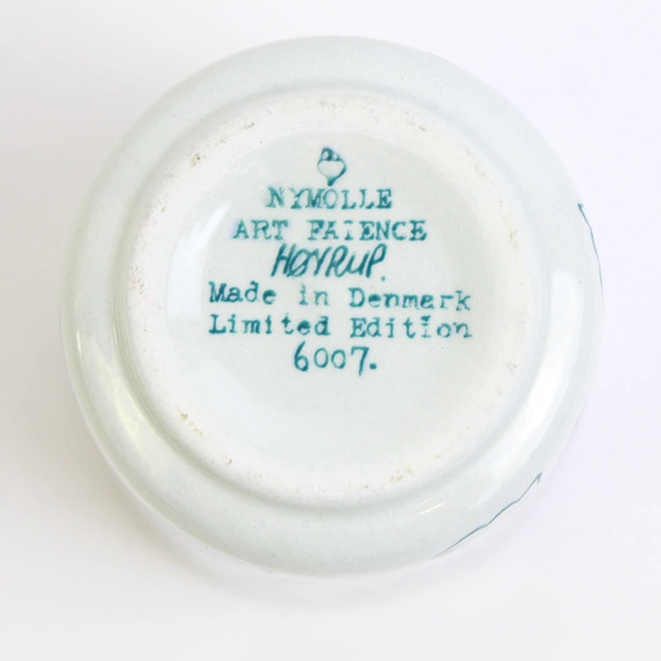 Limited Edition Nymolle Hoyrup Porcelain Demitasse Cup Collectible Discontinued