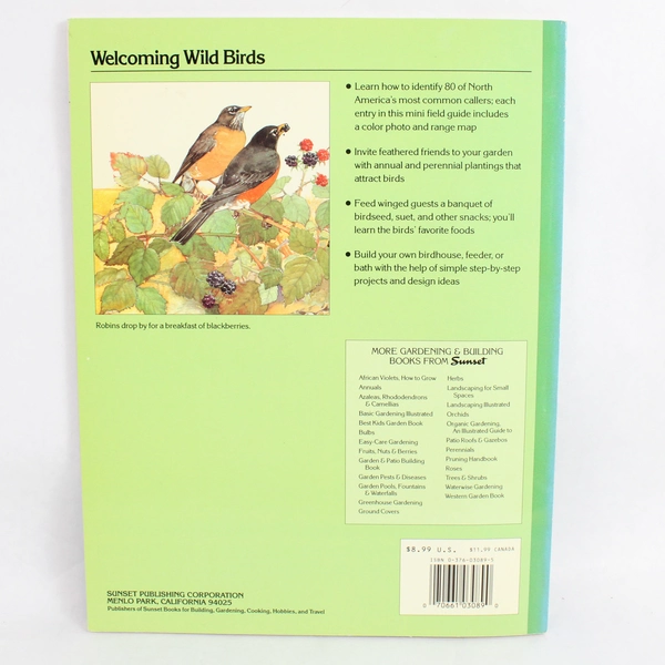 An Illustrated Guide to Attracting Birds Sunset Publishing Staff 1990 Paperback
