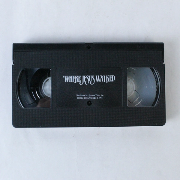 Where Jesus Walked VHS 1988 Questar - Bethlehem, Nazareth, Jericho, Capernaum