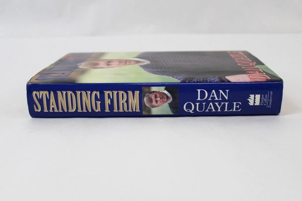 Standing Firm by Dan Quayle 1994 First Edition Hardcover Political Memoir