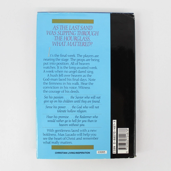 And The Angels Were Silent by Max Lucado - 1992 HC - Good Condition