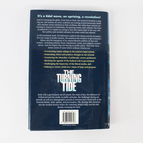 Turning Tide: The Fall of Liberalism by Pat Robertson, 1982 HC Book