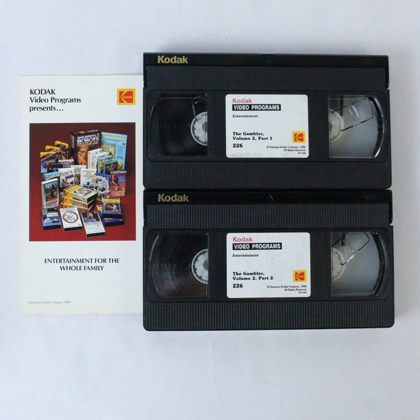 The Gambler Volume 2 VHS 1983 Kenny Rogers Kodak Pre-Owned Vintage Film