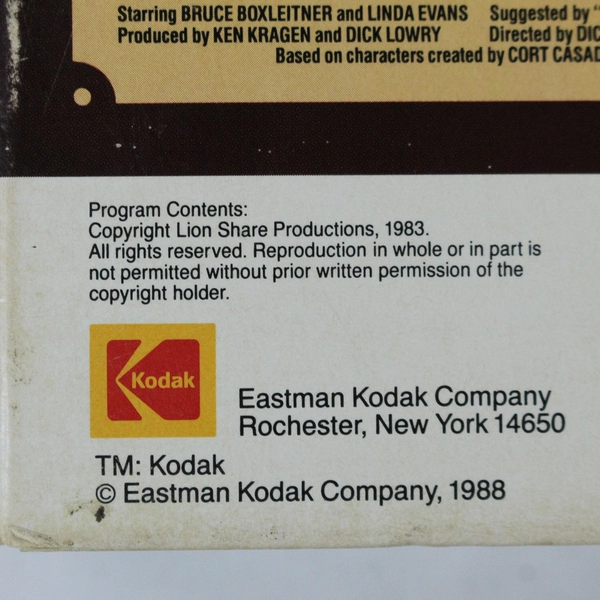 The Gambler Volume 2 VHS 1983 Kenny Rogers Kodak Pre-Owned Vintage Film