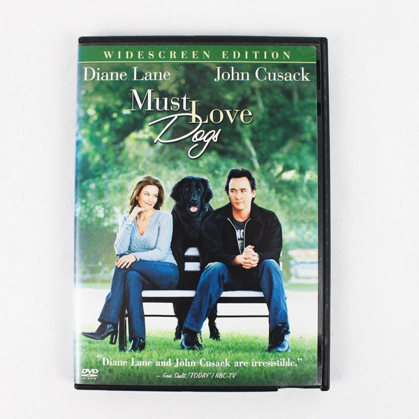 Must Love Dogs DVD Widescreen Romantic Comedy Movie Film