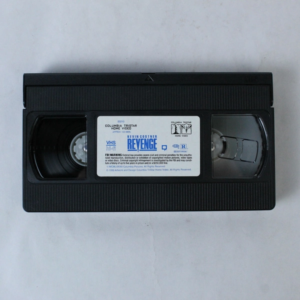 Revenge VHS 1990 Kevin Costner Madeleine Stowe Closed Captioned Pre-Owned