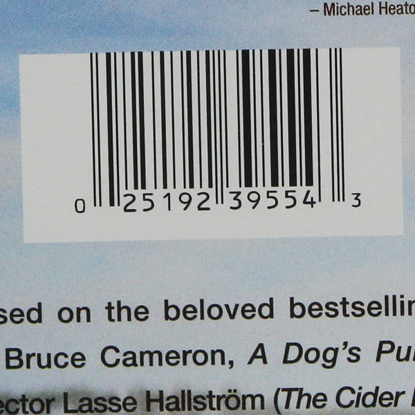 A Dog's Purpose 2016 DVD Starring Dennis Quaid Family Movie Film
