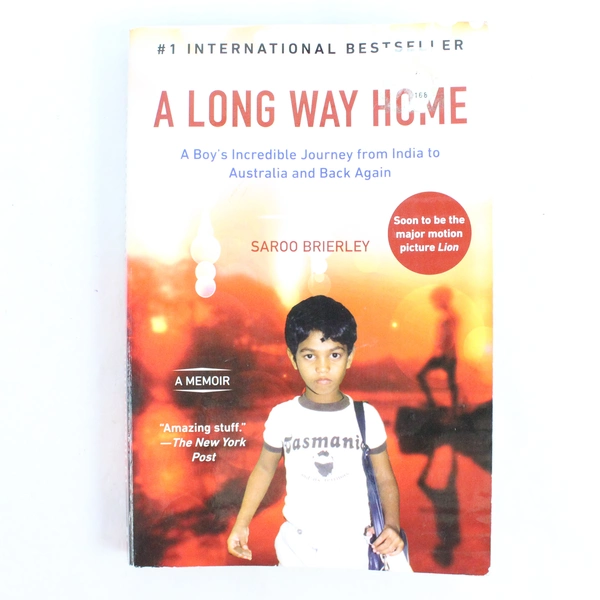 A Long Way Home: A Memoir by Saroo Brierley 2015 Trade Paperback