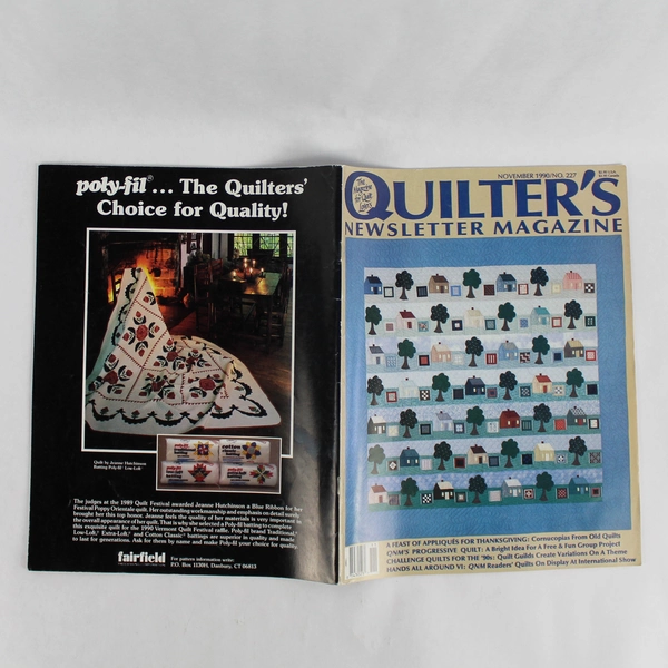 A Lot of 2 Quilter's Newsletter Magazines September November 1990