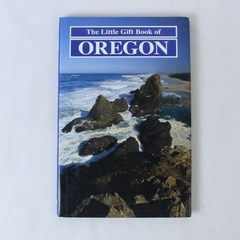 Little Gift Book of Oregon 1993 Hardcover with Dust Jacket - Stain