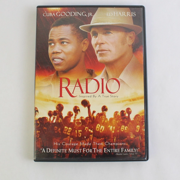 Radio DVD 2004 Movie Starring Cuba Gooding Jr. & Ed Harris Film