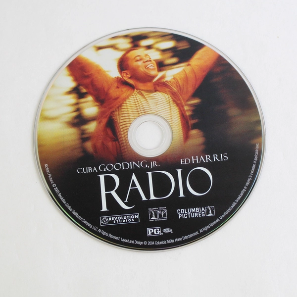 Radio DVD 2004 Movie Starring Cuba Gooding Jr. & Ed Harris Film