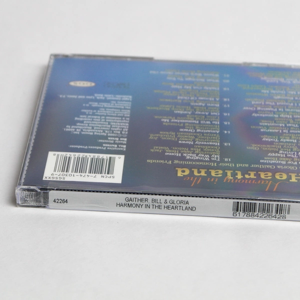 Bill & Gloria Gaither Harmony in the Heartland CD 2000 Sealed