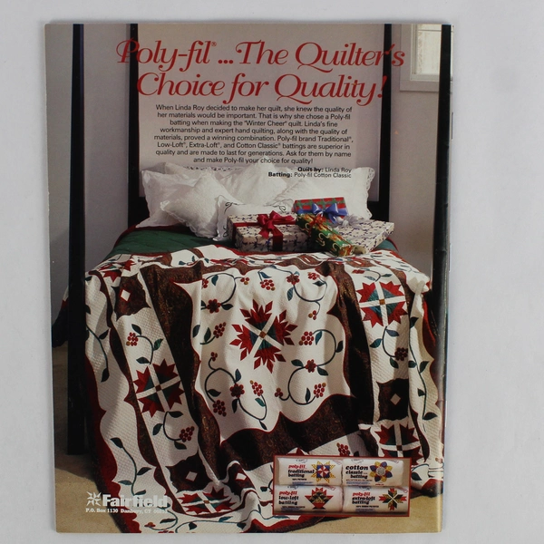 Quilter's Newsletter Magazine Vintage November 1994