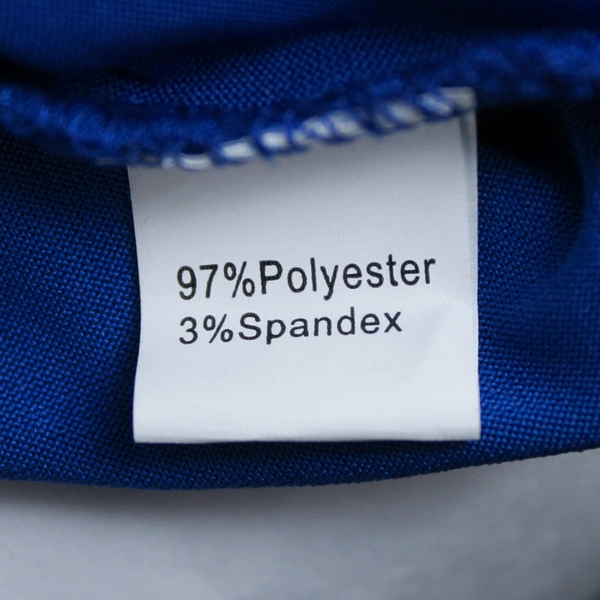 Unbranded Blue Crochet Fabric Lining V-Neck T-Shirt Women's Size 2XL