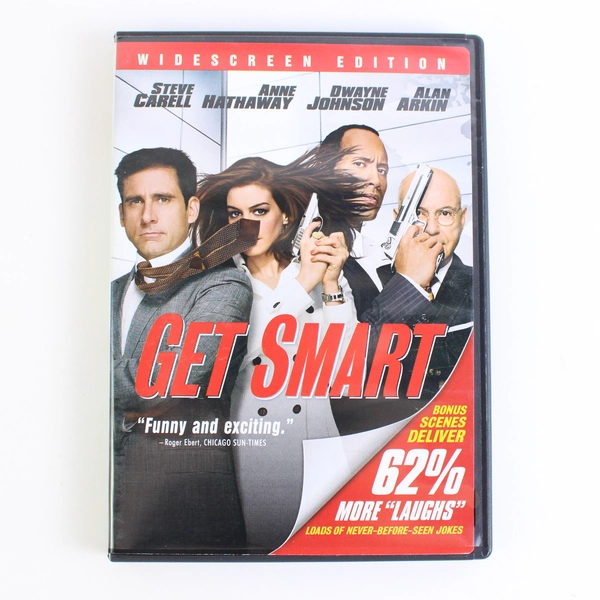 Get Smart 2008 DVD Starring Steve Carell & Anne Hathaway Widescreen Edition