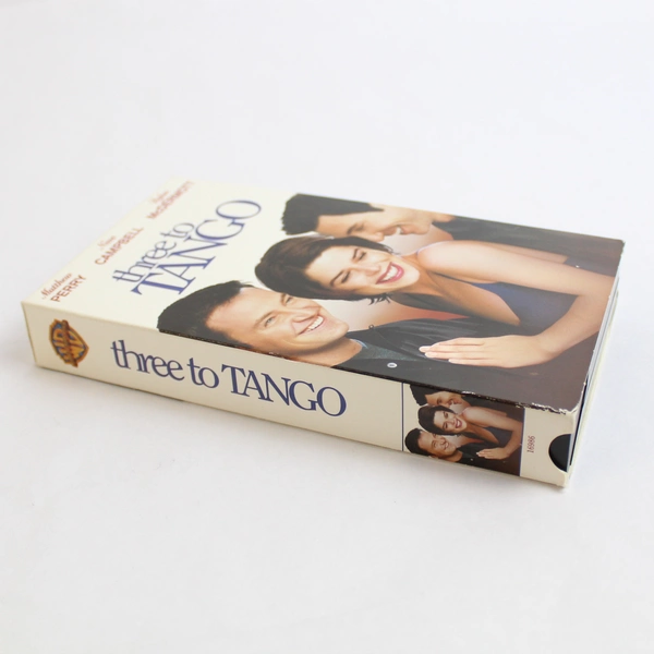 Three To Tango VHS Romance Comedy Film by Village Roadshow Pictures 2000