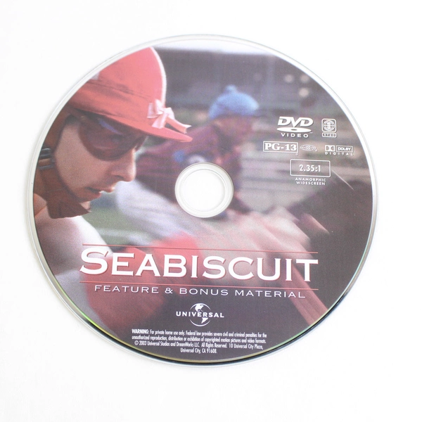 Seabiscuit 2003 DVD Movie Starring Tobey Maguire Drama Film