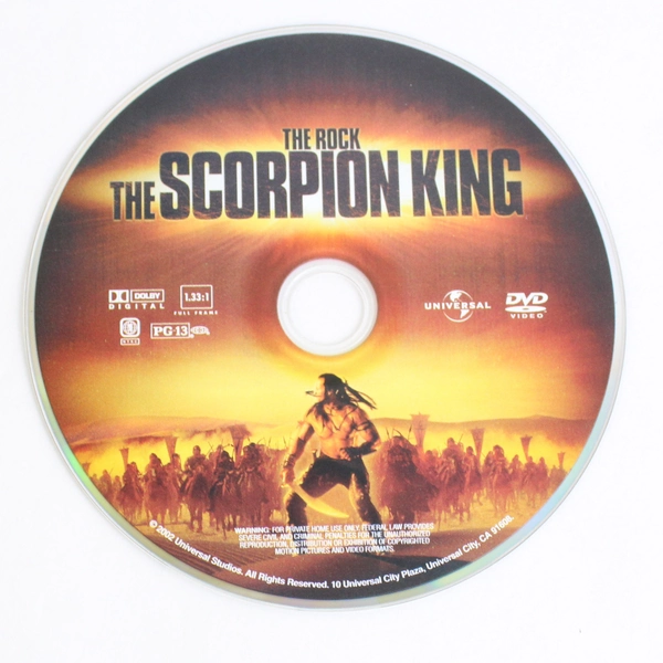 The Scorpion King DVD 2002 Action Adventure Starring Dwayne Johnson