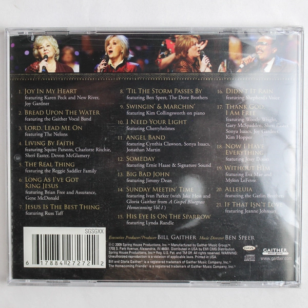Joy in My Heart by Bill Gaither Gospel CD 2009 Spring House New Sealed