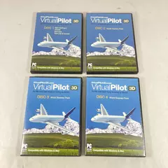 Virtual Pilot 3D 4 Disc Set For Windows And Mac