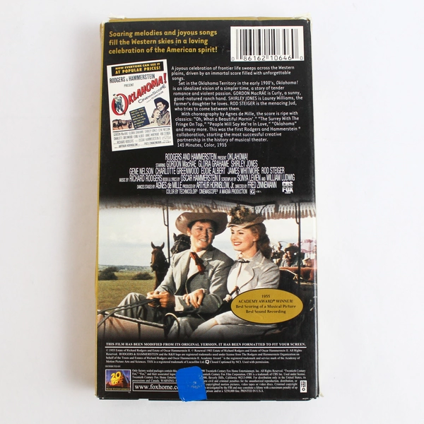 Oklahoma! a Rodger's and Hammerstein's Film VHS by 20th Century Fox 1983