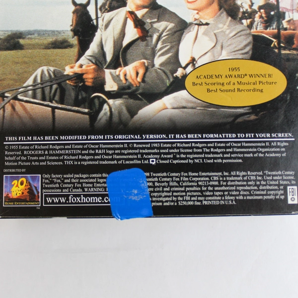 Oklahoma! a Rodger's and Hammerstein's Film VHS by 20th Century Fox 1983