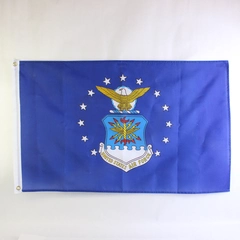 United States Air Force Emblem Decorative Flag 22" x 36.5" Flawed