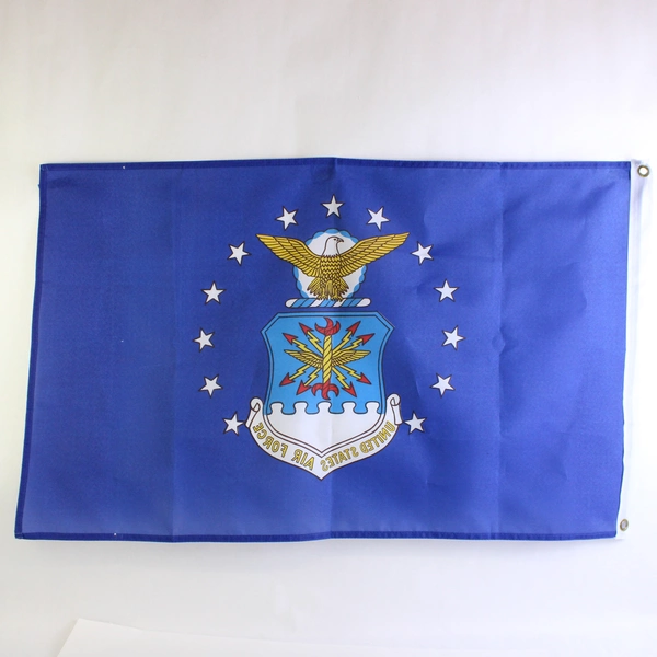 United States Air Force Emblem Decorative Flag 22" x 36.5" Flawed