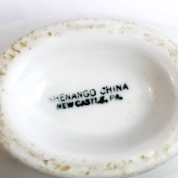 Shenango China White Ceramic Gravy Boat Kitchen Ware