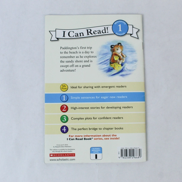 Paddington Sets Sail by Michael Bond I Can Read Level 1 Paperback - Good