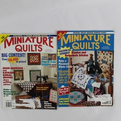 Lot of 2 Miniature Quilts Magazines Issues No 58 & 59 2002